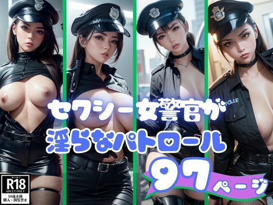 セクシー女警官が淫らな身体でHなパトロール【魅せるAI社】