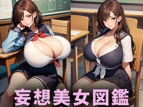 爆乳コスプレ美女【妄想イラスト美女図鑑vol.118】【AIイラスト美女研究所】